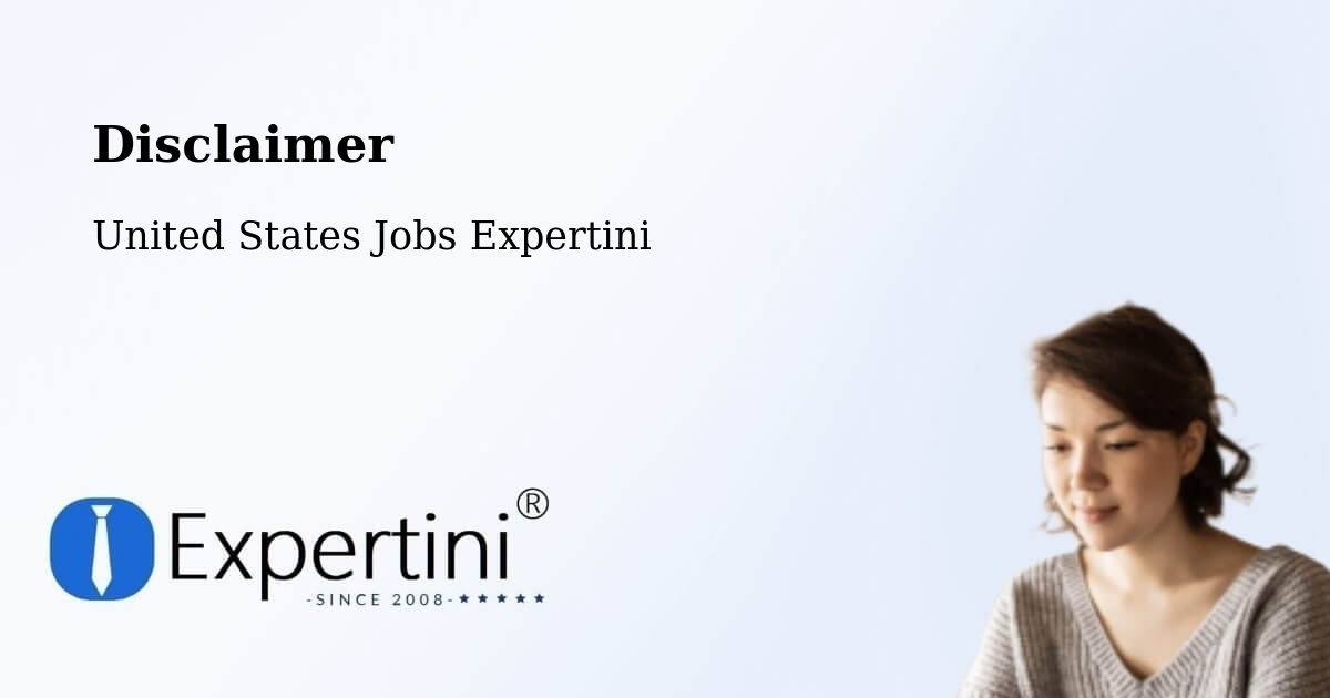 Disclaimer – Hunt Valley - United States Jobs Expertini