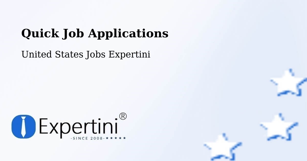 Quick Apply Feature – Hunt Valley - United States Jobs Expertini